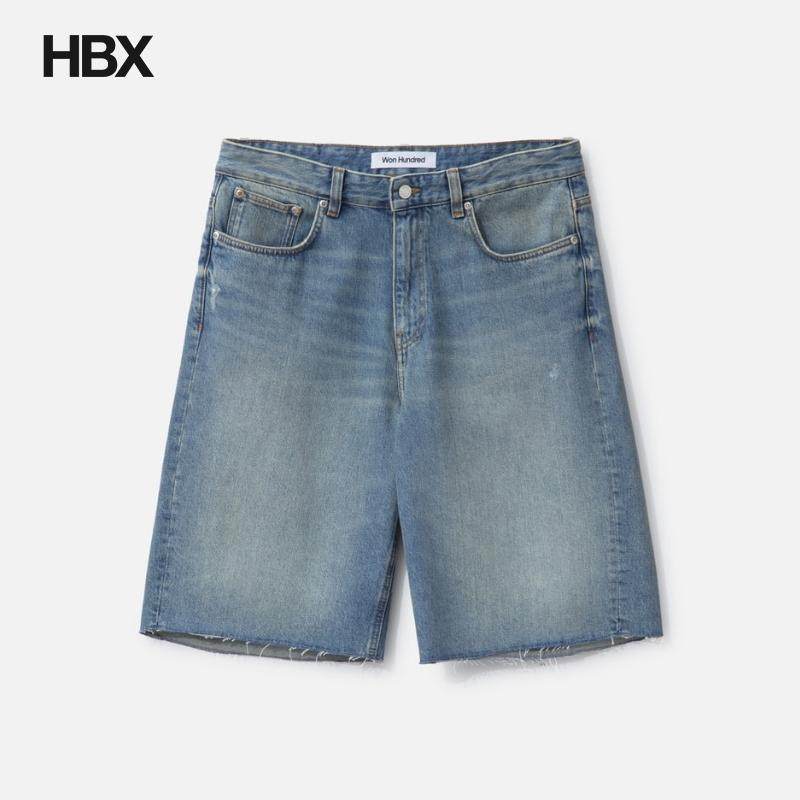 Won Hundred Kayce 80s Light Blue Shorts 短裤男HBX