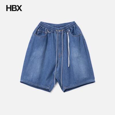 Mastermind Japan Wide Easy Denim Shorts 短裤男HBX