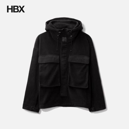 Stripes For Creative Fleece Hoodie Jacket 保暖抓绒外套男HBX