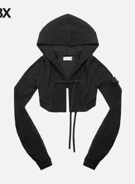 Æ Synctx Hooded Bolero 针织衫女HBX