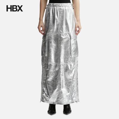 ANDREĀDAMO DRAPED JERSEY SKIRT 半身裙女HBX
