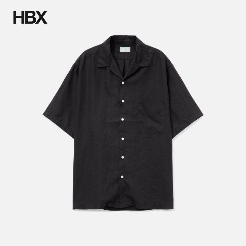 HERILL Linen Open Collar Shirt 衬衫男HBX