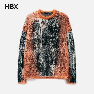 Y/PROJECT Gradient Hairy Knit Sweater 保暖针织衫男HBX