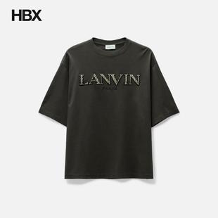 Curb Emb T恤男HBX Lanvin shirt 短袖