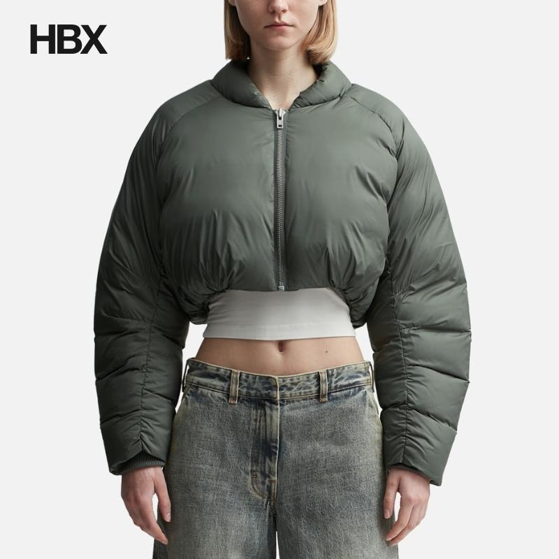 Entire Studios CROPPED PILLOW BOMBER 保暖羽绒服外套女HBX