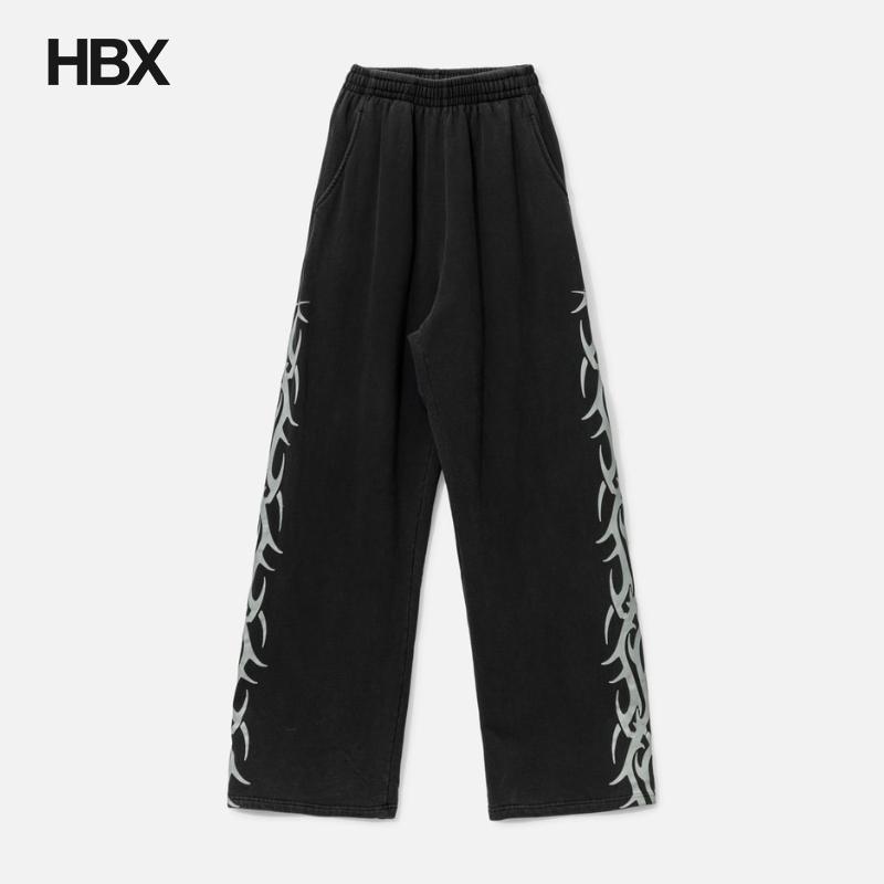 Bravest Studios Vintage Black Tribal Baggy 长裤男HBX