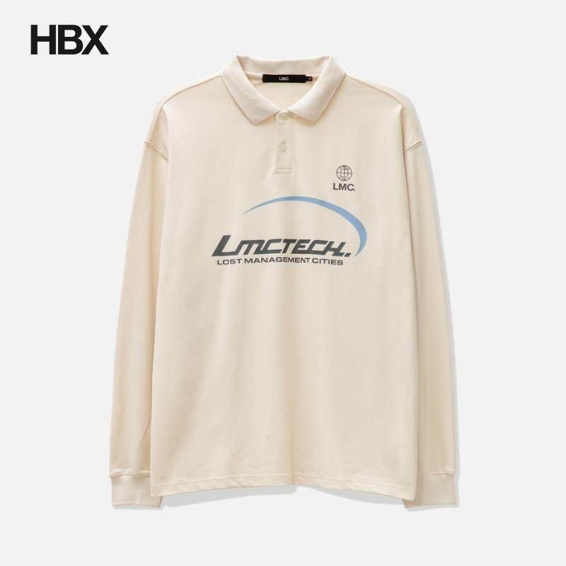 LMC Tech PK Collar Long Sleeve T-shirt T恤男HBX