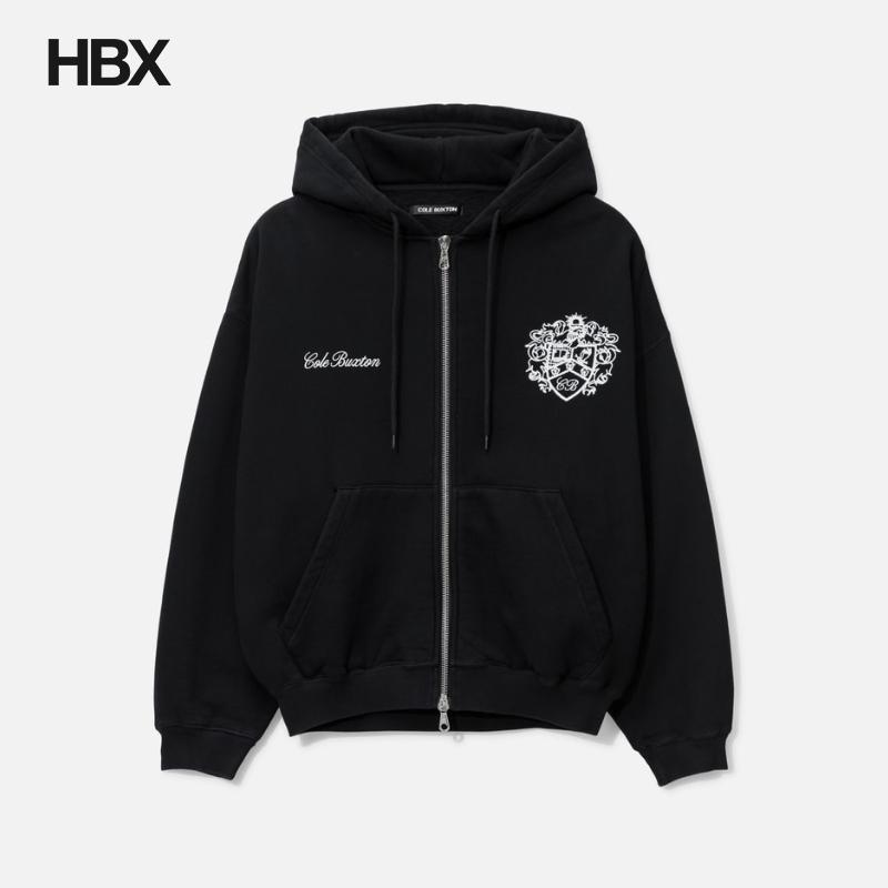 Cole Buxton Collegiate Crest Zipped Hoodie 帽衫外套男HBX