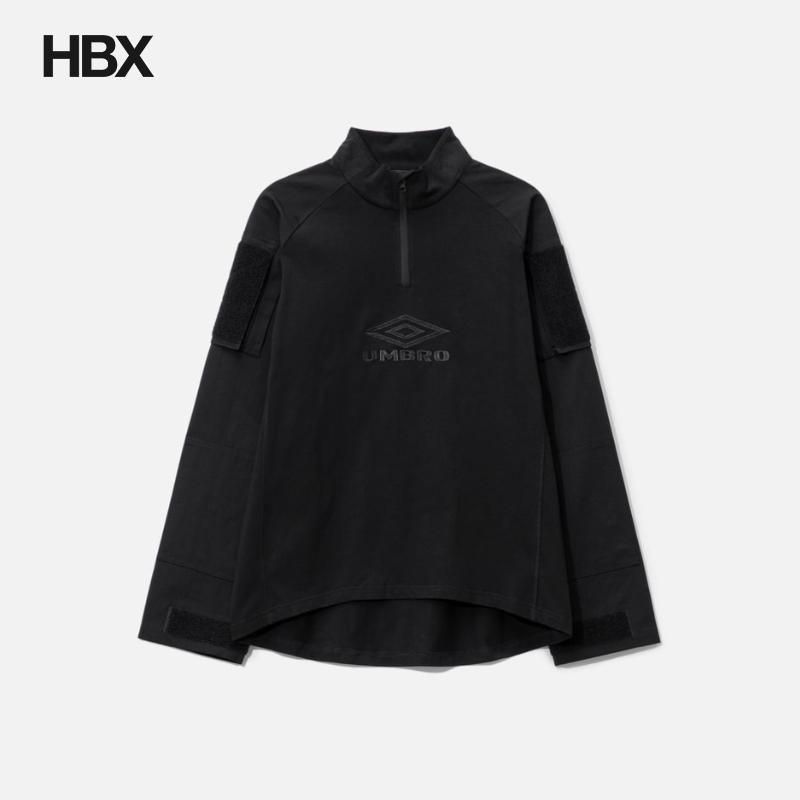 UMBRO/茵宝 Tactical Half Zip Sweatshirt 无帽卫衣男HBX