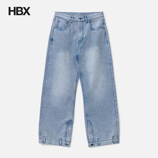 Glass Cypress Blue Reverso Denim 牛仔裤男HBX