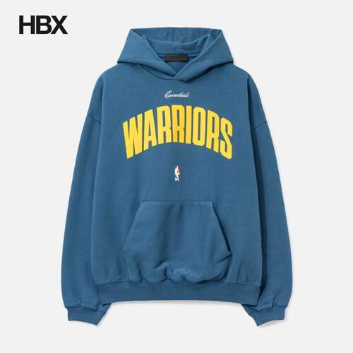 Fear of God Essentials x NBA Warriors 90's 帽衫卫衣男HB