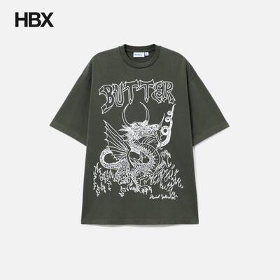 Butter Goods X Daniel Johnston Dragon T-Shirt 短袖T恤男HBX