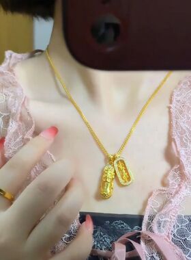 法国capinkofin古法色貔貅金刚杵项链女精致时尚百搭民族风设计