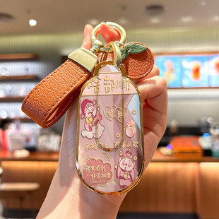 五菱宏光mini钥匙套迷你ev马卡龙三代四代汽车四门缤果plus壳包扣