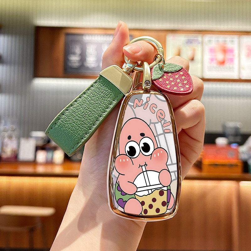 2023款长安欧尚x5钥匙套专用z6欧尚x7Plus汽车z6idd壳X7EV包扣女