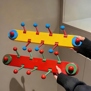 竖排吸盘挂钩可旋转强力承重门后挂衣粘钩玄关