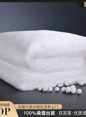 优质手工蚕丝被100%桑蚕丝被子冬季高端被芯桐乡源头冬被夏季棉被