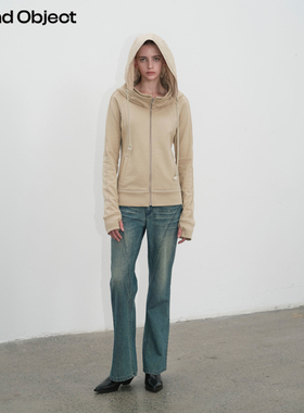 Found Object 原创设计拼接结构连帽外套Verdeck Zip Jacket