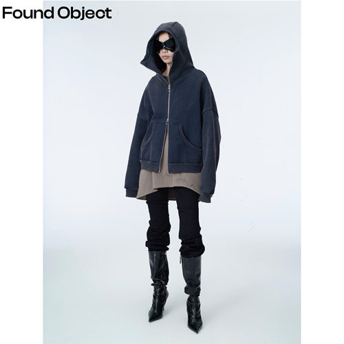 Found Object 雾洗大克重卫衣外套 Mit Spülung Hooded Top