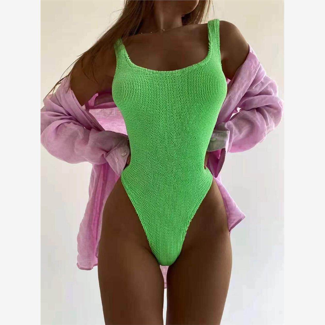 One Piece Swimsuit Women Push Up Swimwear Bathing Suit Bodys
