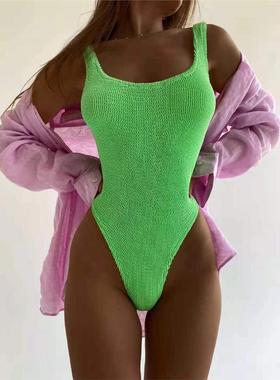 One Piece Swimsuit Women Push Up Swimwear Bathing Suit Bodys