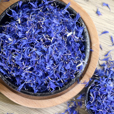 矢车菊花丝无糖天然蓝色无添加