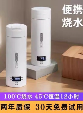 德国便携式烧水壶旅行烧水杯恒温热水壶酒店出差宿舍电热杯煮水壶
