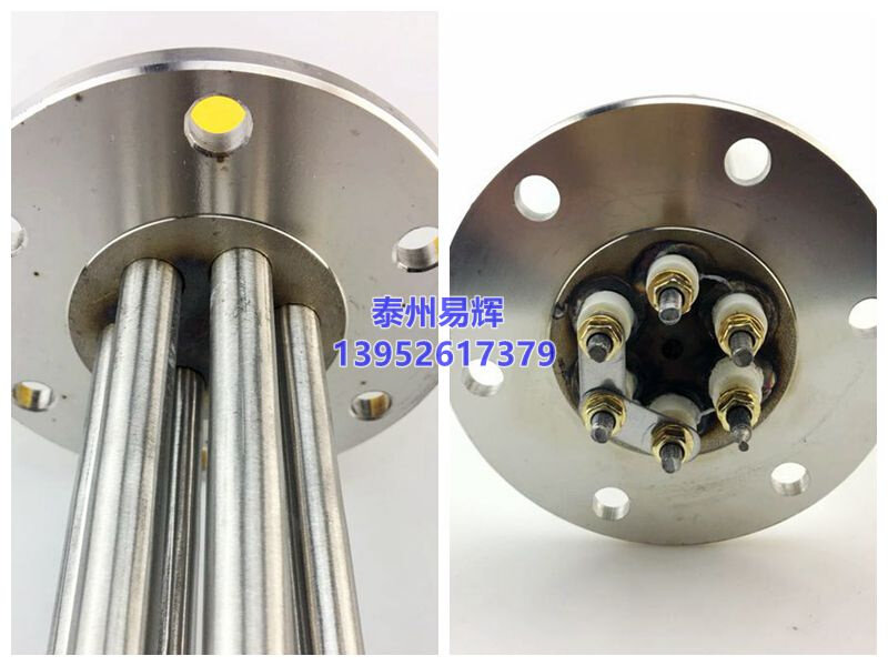 工厂销38。不锈钢工程0V11x5MM大法兰导热油加热管棒锅炉水箱功加