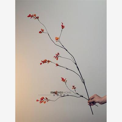 小秋叶侘寂风秋瓣叶枯枝