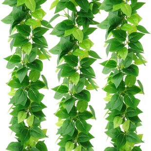 仿真葡萄叶假花藤条树叶绿叶绿植物吊顶装饰花藤塑料藤蔓缠绕水管