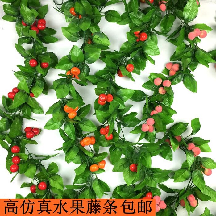 彷真水果藤条悬吊式天花
