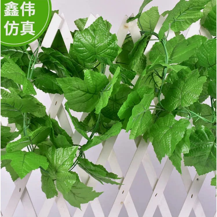 仿真葫芦藤蔓水果藤条装饰假蔬菜仿真植物葡萄叶子吊屋顶空调管道