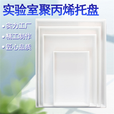 实验室托盘防腐蚀pp酸碱柜托盘塑料托盘危化品废弃物定制尺寸专拍