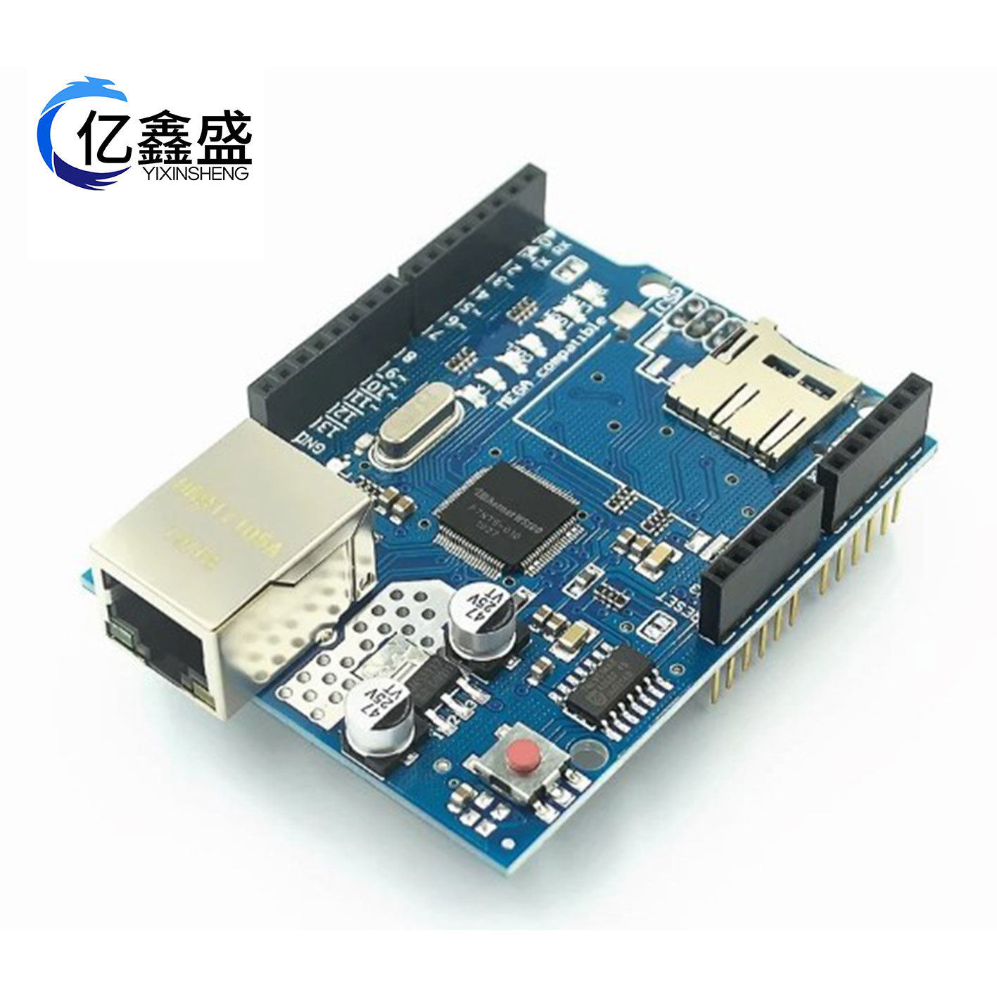 Ethernet W5100 网络扩展板 SD卡扩展 支持MEGA