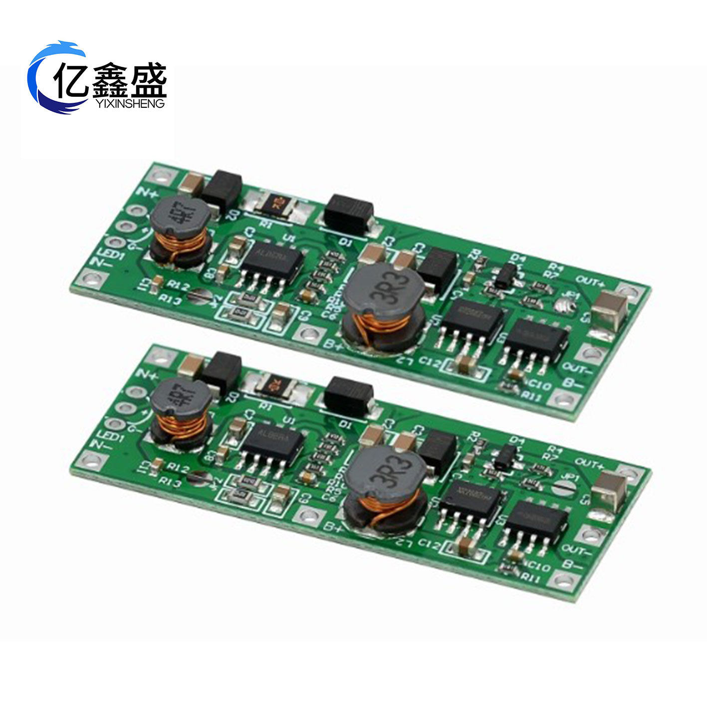 3.7V锂电池 直流DC UPS不间断模块 充电放电升压 9V12V 停电升压