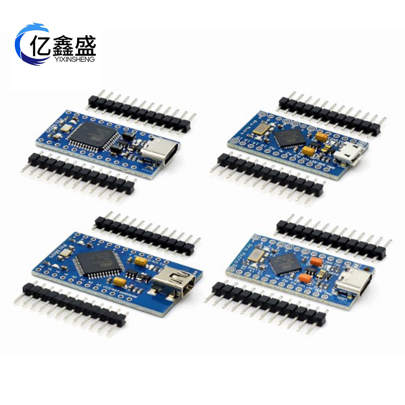 Pro Micro 采用Atmega32U4 自身usb更新程序 5V/16M 单片机开发板