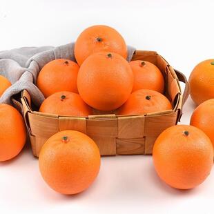 仿真新奇士橙子模型 塑料假橙脐橙红橙静物摄影拍摄水果道具摆件