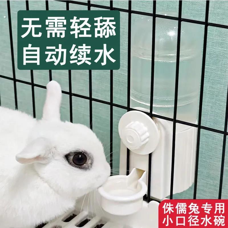 兔子水碗宠物笼悬挂式水壶猫咪饮水机狗喝水器喂水用品自动续水器