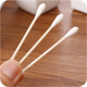 sterile tip swabs headed two sticks buds cotton The