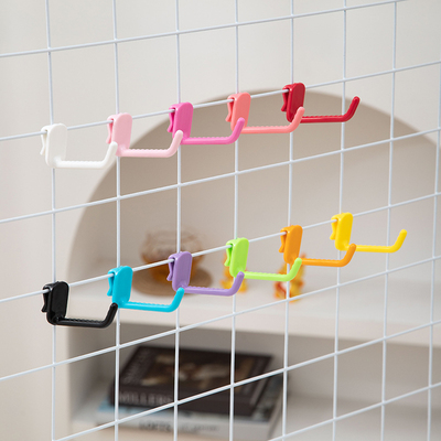 网格片塑料挂钩免打孔