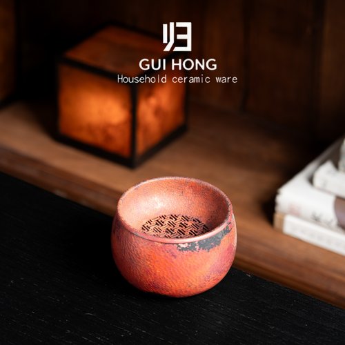 归鸿纯铜壶承家用办公小号壶垫可蓄水茶托轻奢带盖防溢养壶器简约