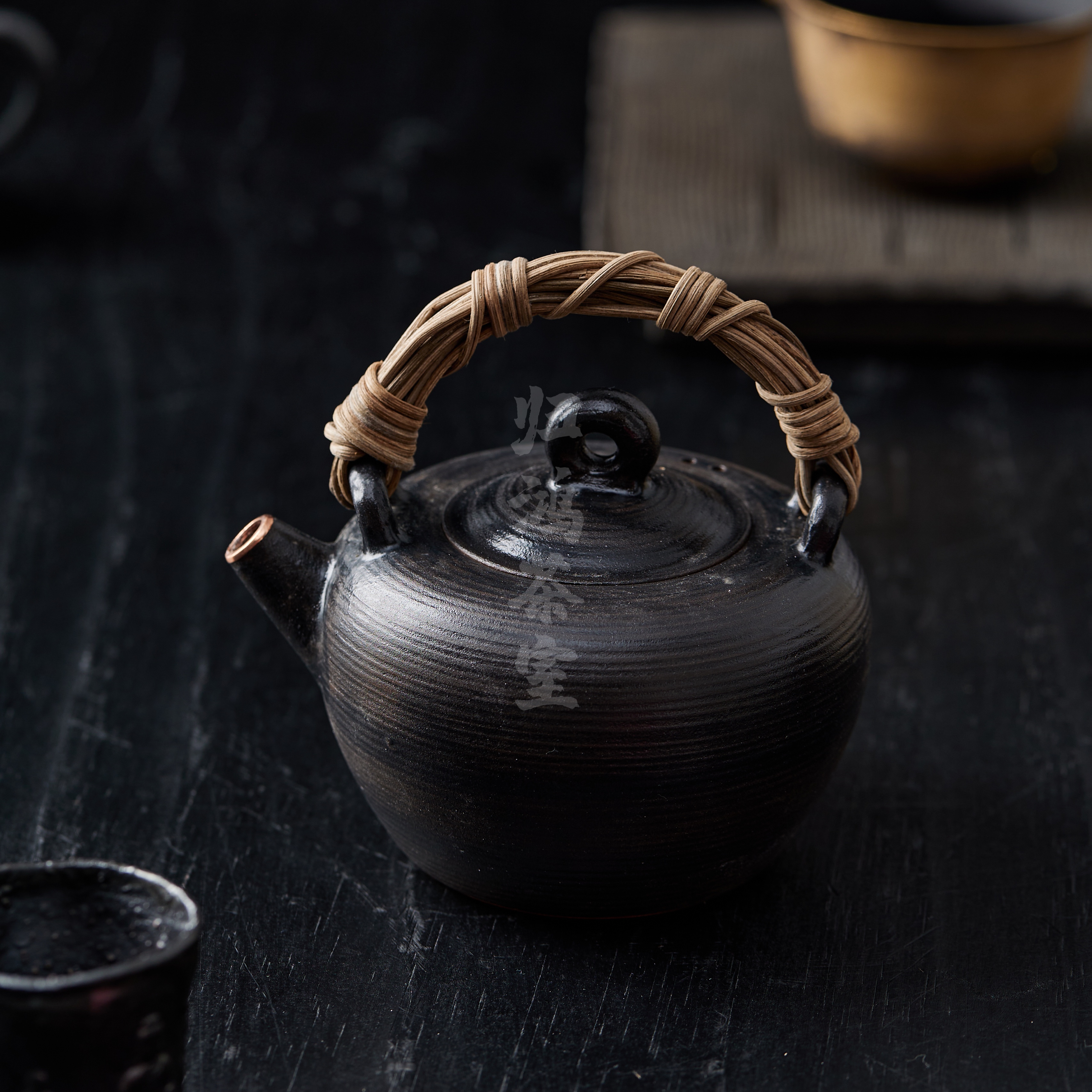 归鸿景德镇手工茶壶可明火紫砂提梁壶围炉煮茶壶煮茶炉新款煮茶器