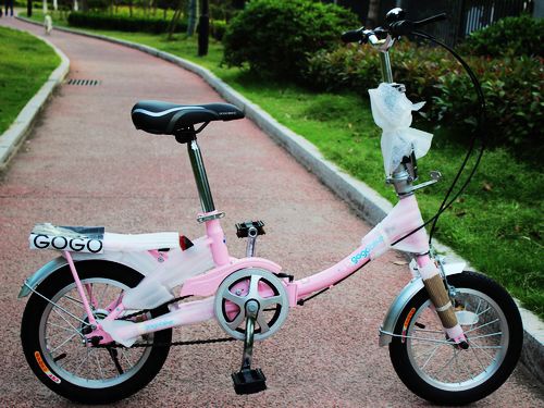 gogobike折叠自行车1r4寸小轮儿童学生成人迷你gogo折叠车