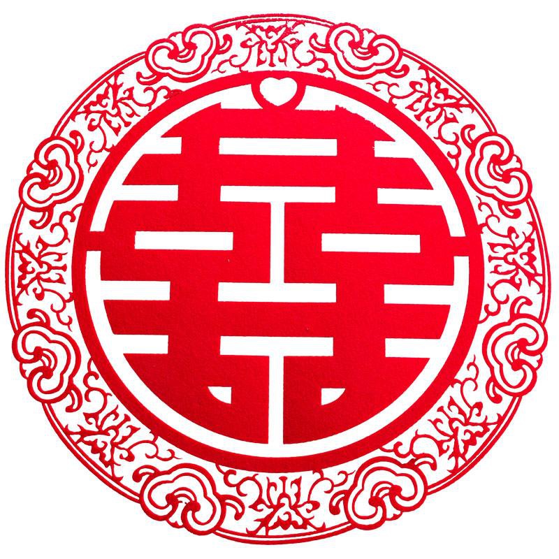 喜字大喜字无纺布喜字创意喜字喜字喜字大门结婚植d
