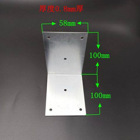 轻质砖连接片固定拉片加气块砌墙连接拉片镀锌固定专用l型角码2