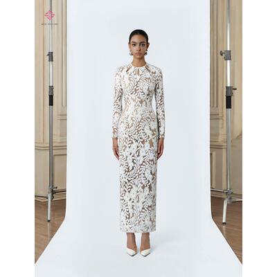 系列刺绣长连衣裙定制