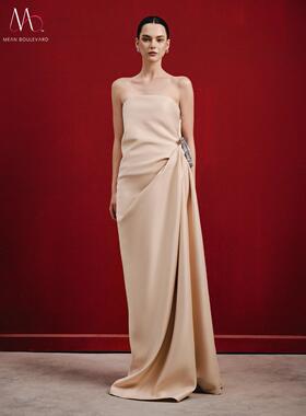 HA THANH VIET越南品牌Veiled Emotions系列紧身垂坠连衣裙定制