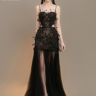 Arti Garden系列鱼尾细肩带蕾丝裙子定制 Apparel越南品牌Radiant