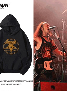 Bathory重金属朋克黑金属摇滚乐队Venom Motorhead男女连帽卫衣潮