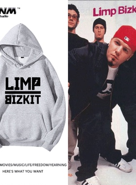 美国Limp Bizkit软饼干摇滚乐队饶舌音乐Gold cobra专辑封面卫衣